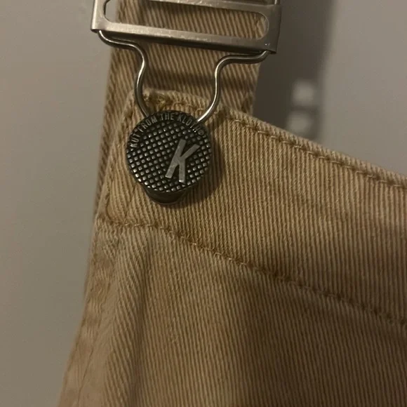 HP 🎉 Kut from the Kloth Jessica tan /brown / mustard overalls. - Picture 2 of 16